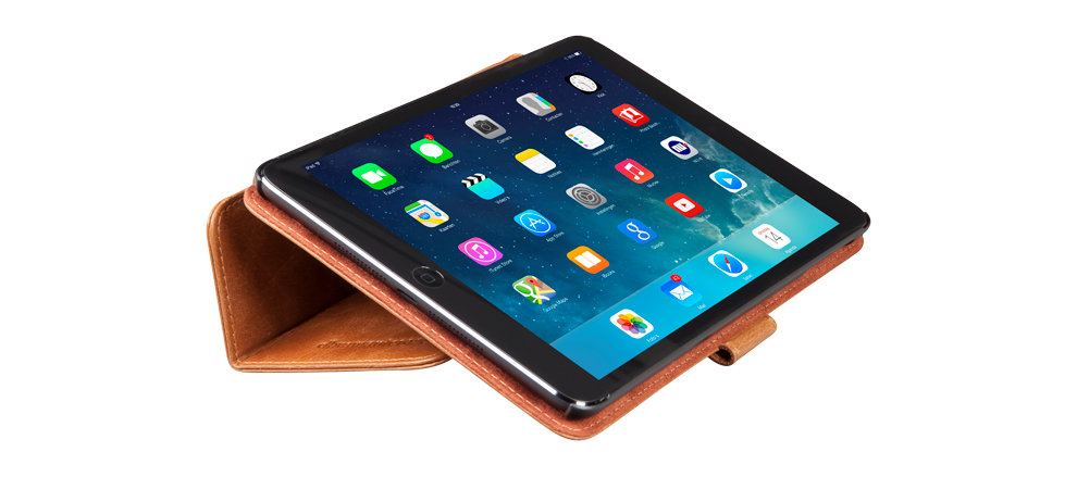 9417773 Dbramante ROIAGT00555 Roskilde til iPad Air  - Golden Tan Cover til iPad Air  | Dbramante